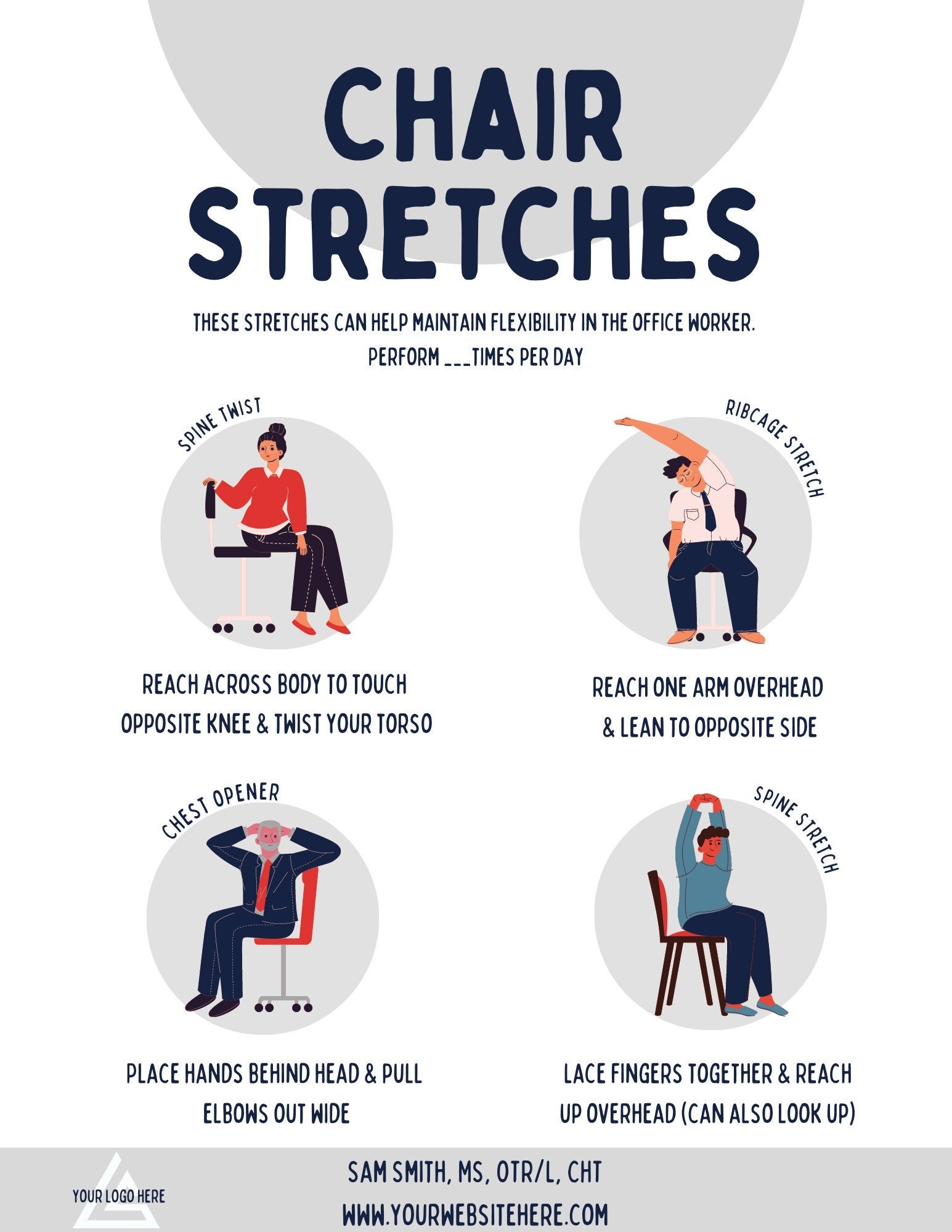 printable desk stretches pdf