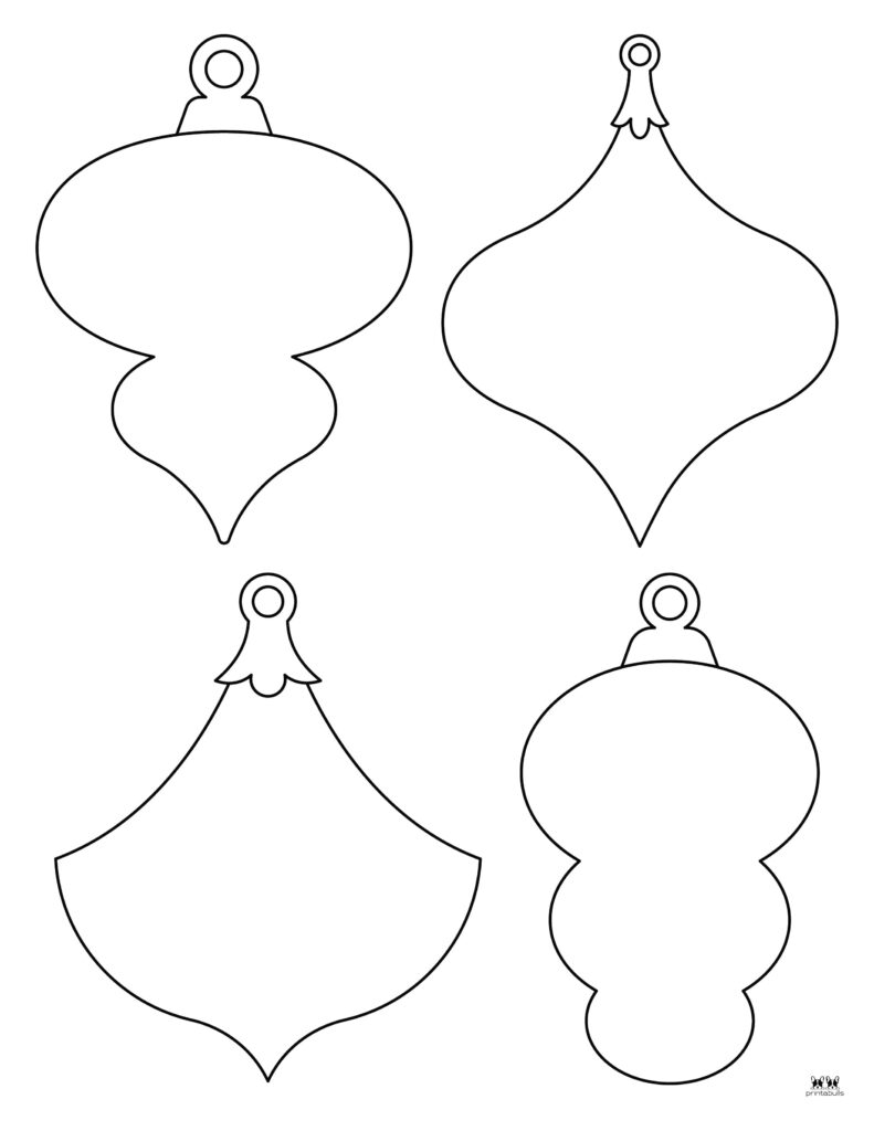 ornament template printable