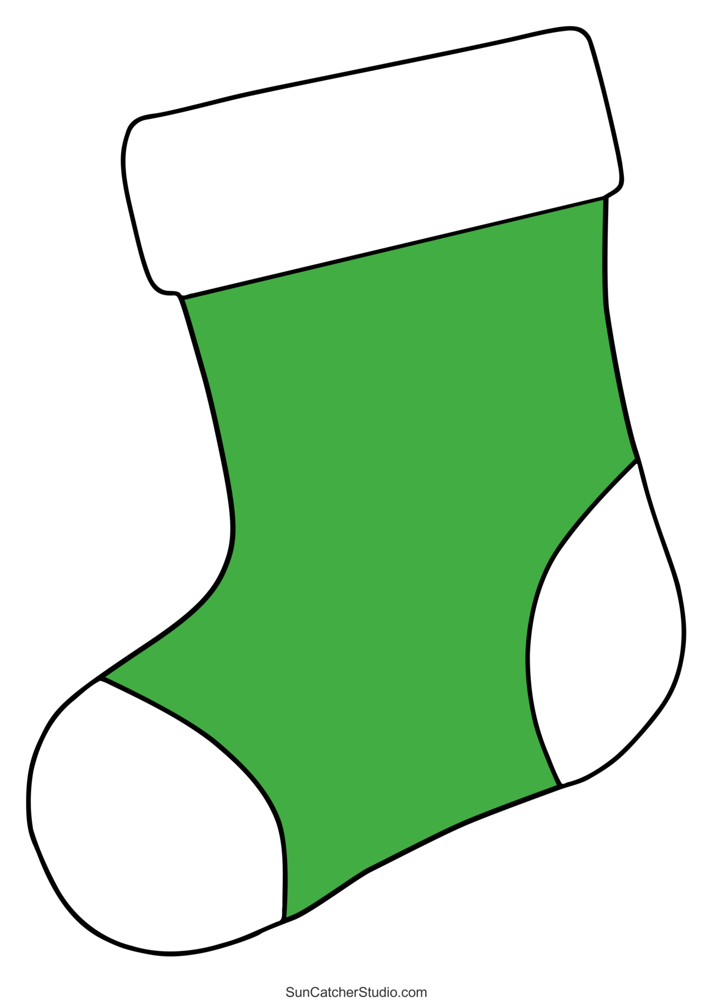 Christmas Stocking Patterns Printable Stencils Templates Free Printables Lettering SVG Files Tools Apps