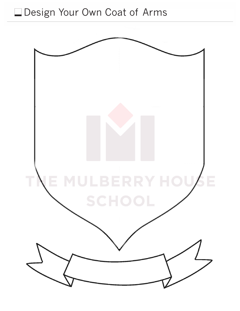 coat of arms printable template