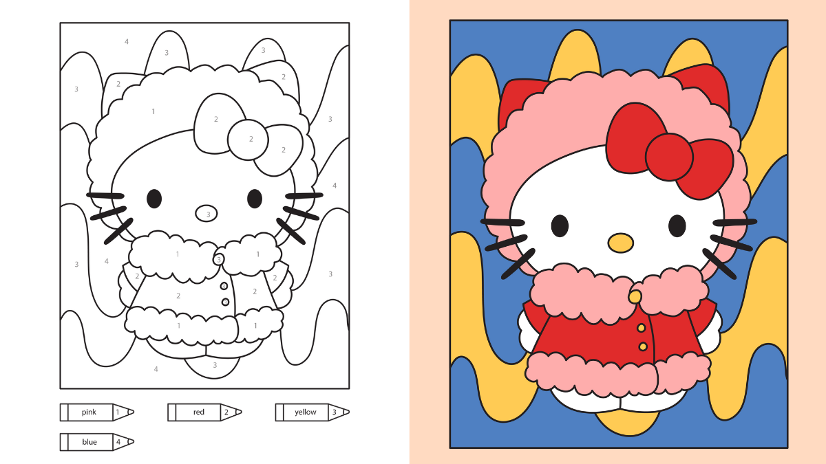 Color By Number Coloring Pages Free PDF Printables 