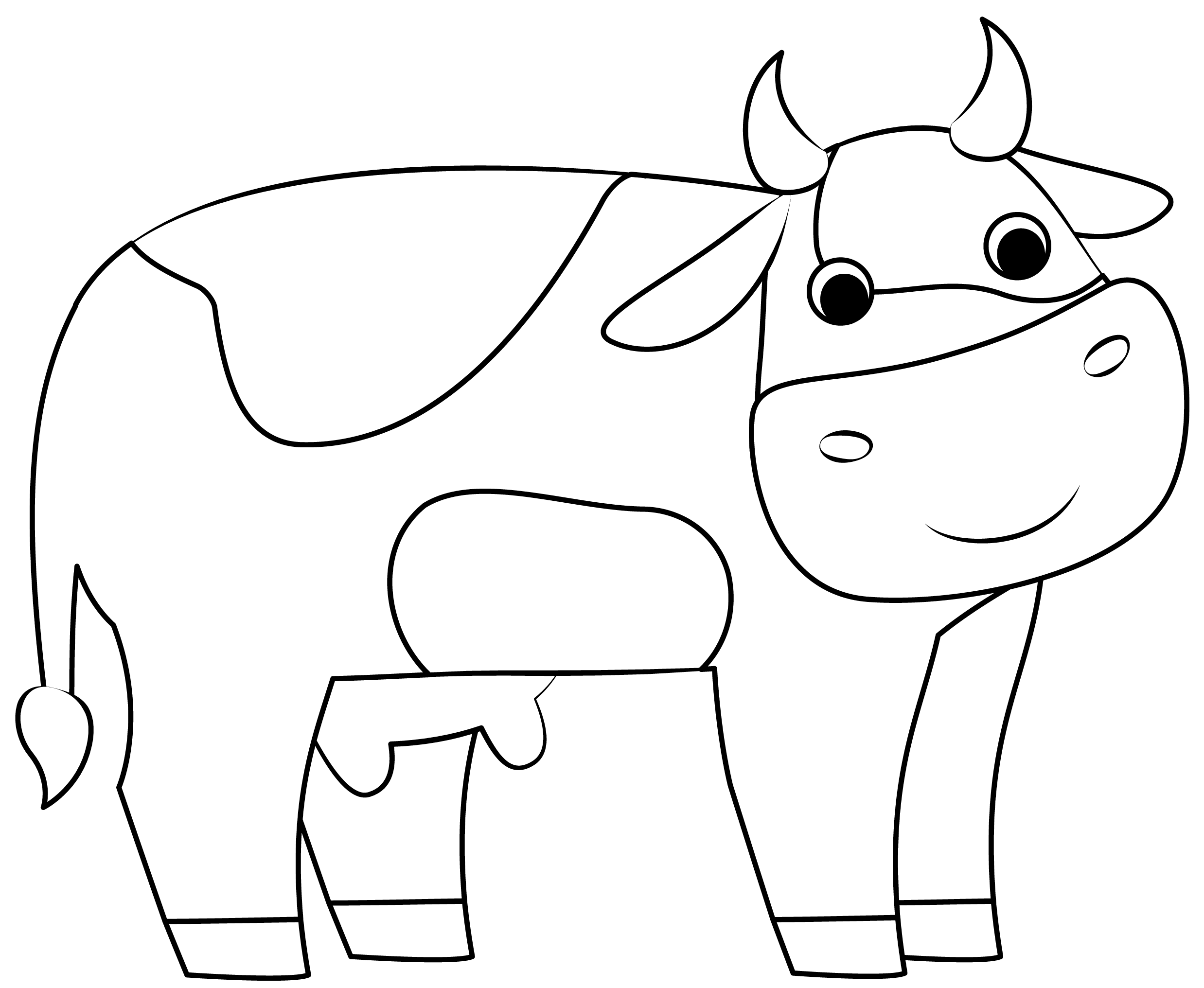 Cow Printable Template Free Printable Paper raft Templates