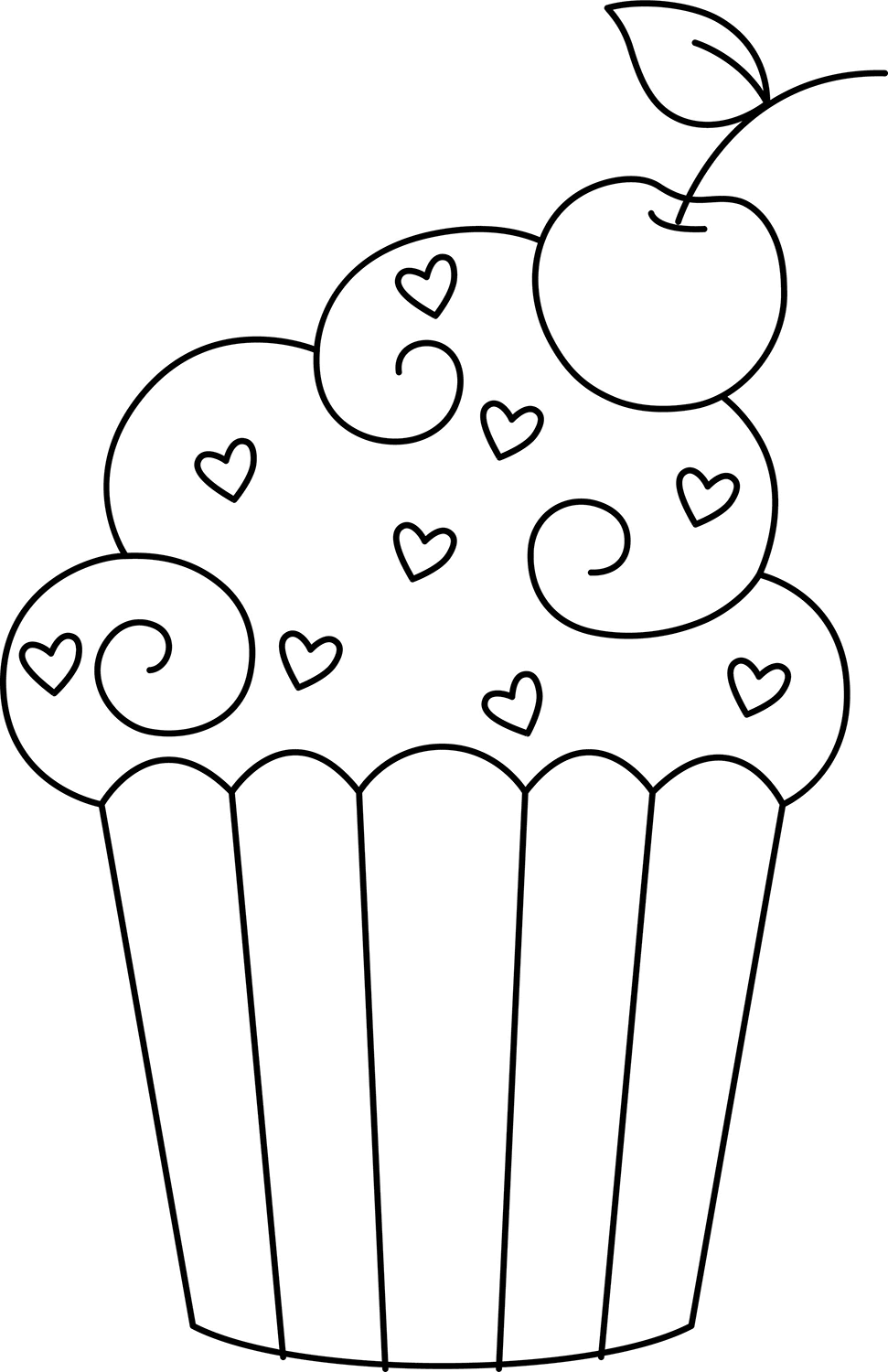 cupcake template printable