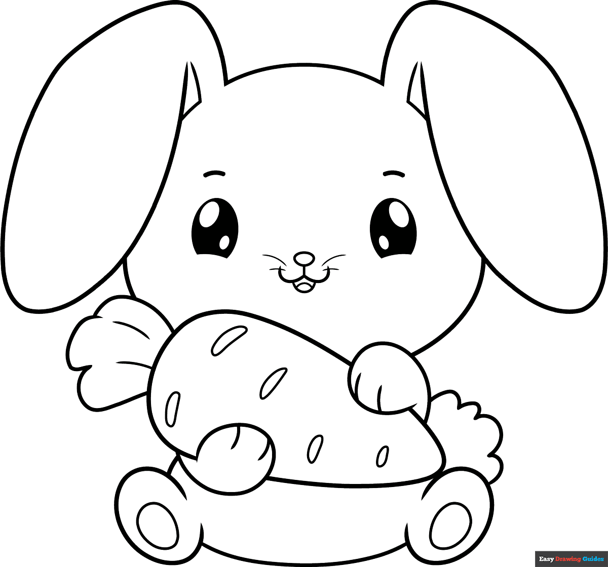 cute bunny pictures to color