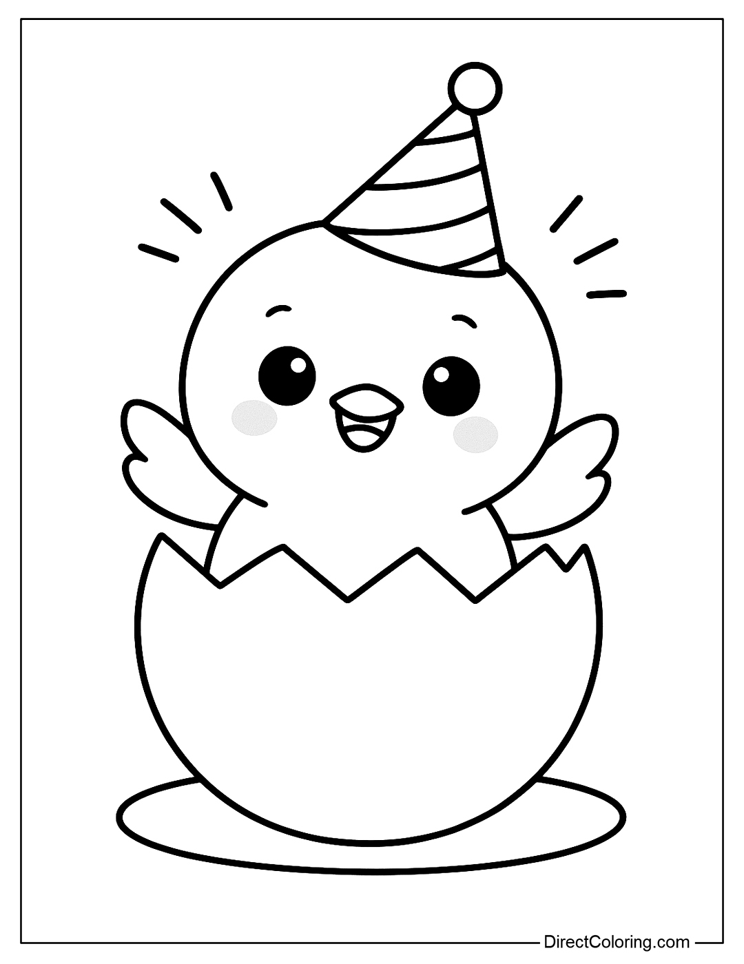 Cute Coloring Pages Free PDF To Download And Print