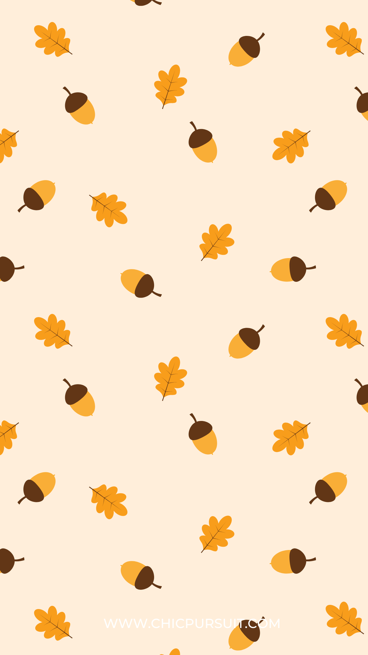 cute girly thanksgiving background