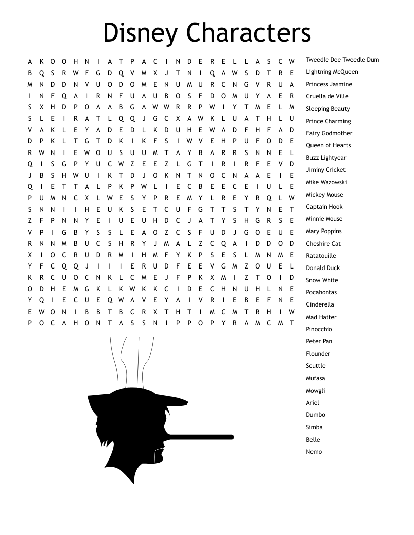 disney word search printable disney word search printable