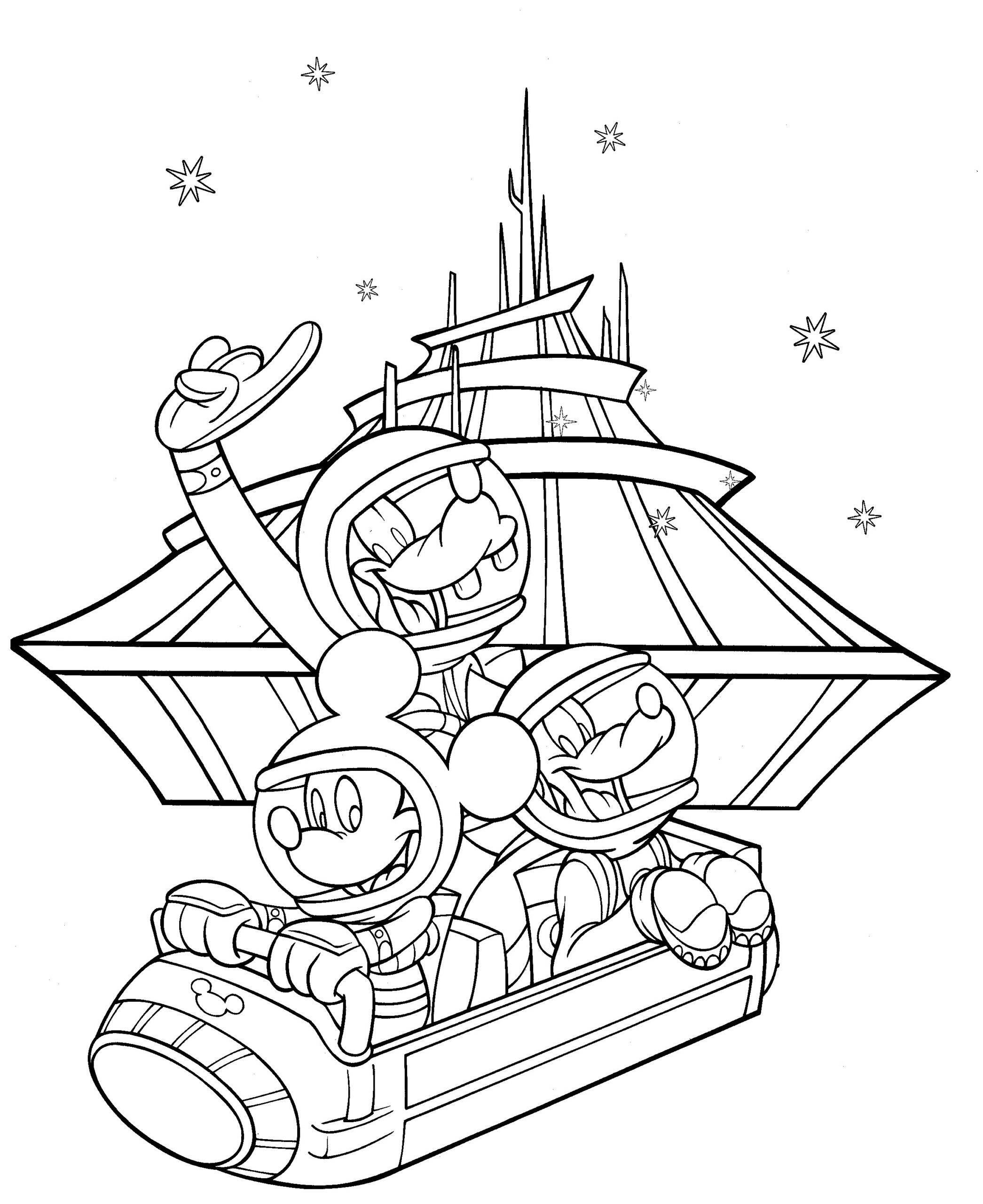 Disney Coloring Pages Free Printable Fun For All Ages