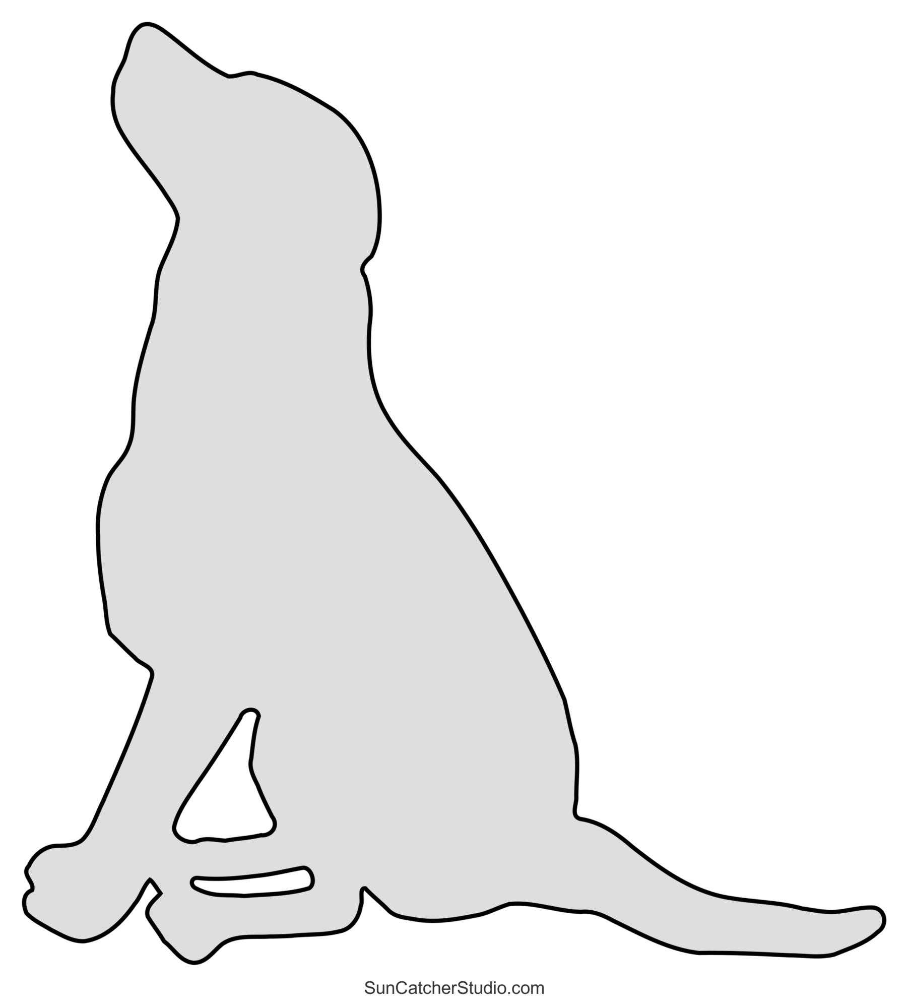Dog Patterns Templates Silhouettes Free JPG PNG SVG Free Printables Lettering SVG Files Tools Apps