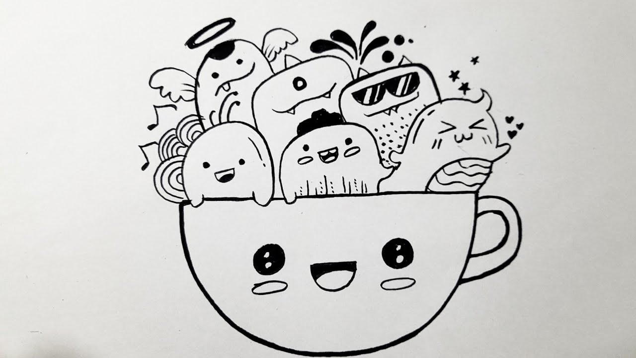 Doodle Art For Beginners How To Doodle Doodle Art Cartoon YouTube
