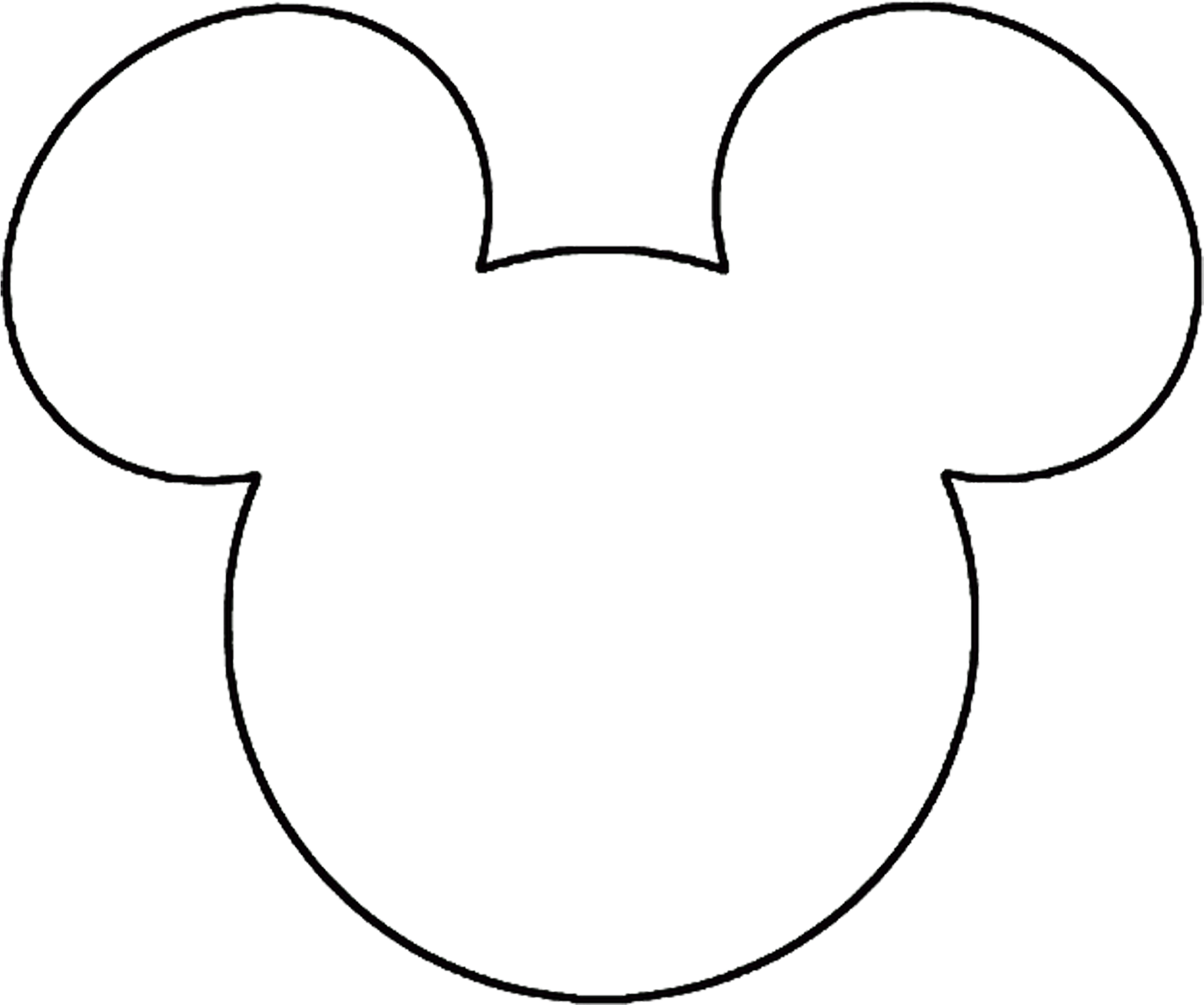 Download HD Image Result For Mickey Mouse Hand Template Mickey Mouse Transparent PNG Image NicePNG