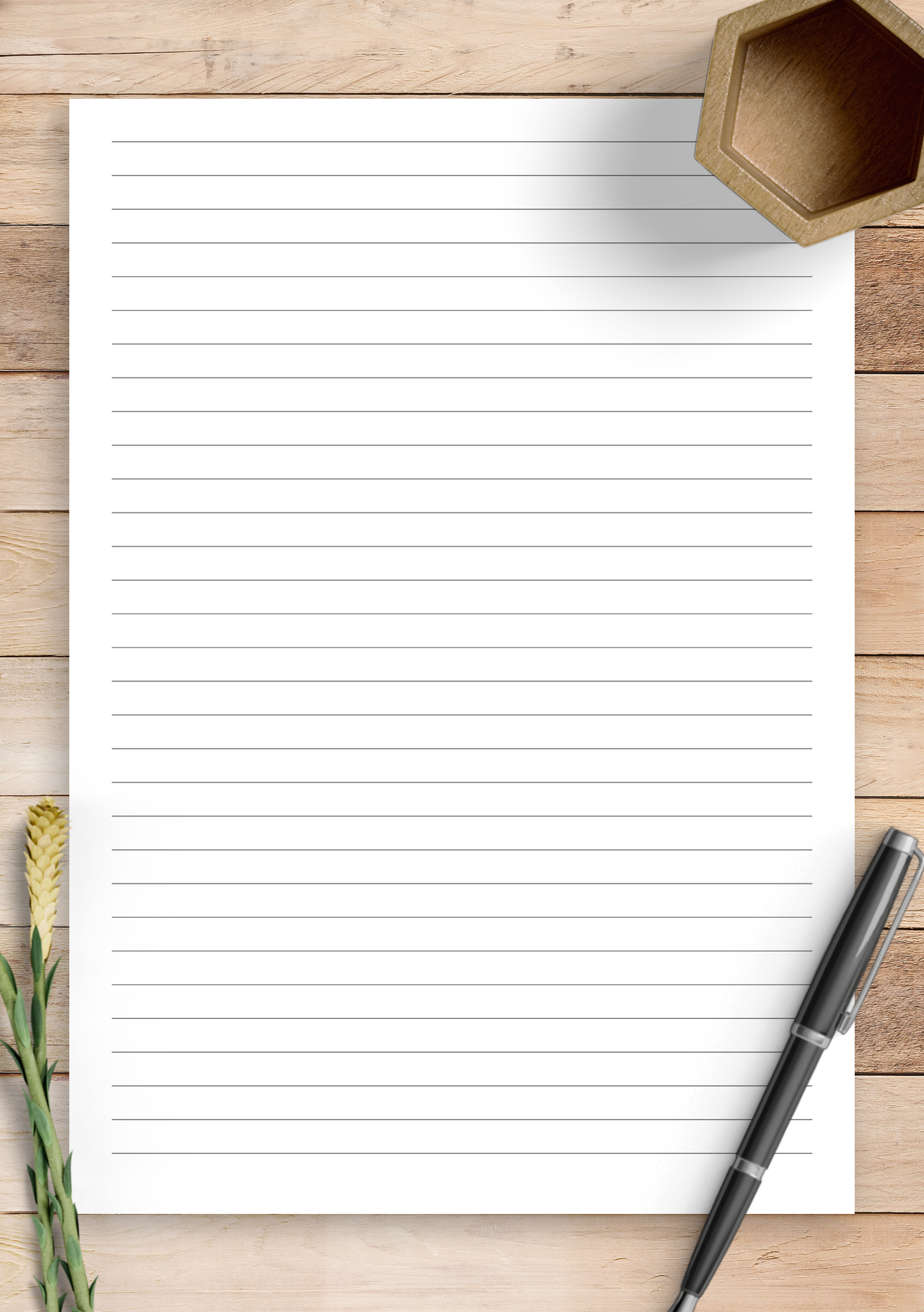 printable a4 lined paper pdf