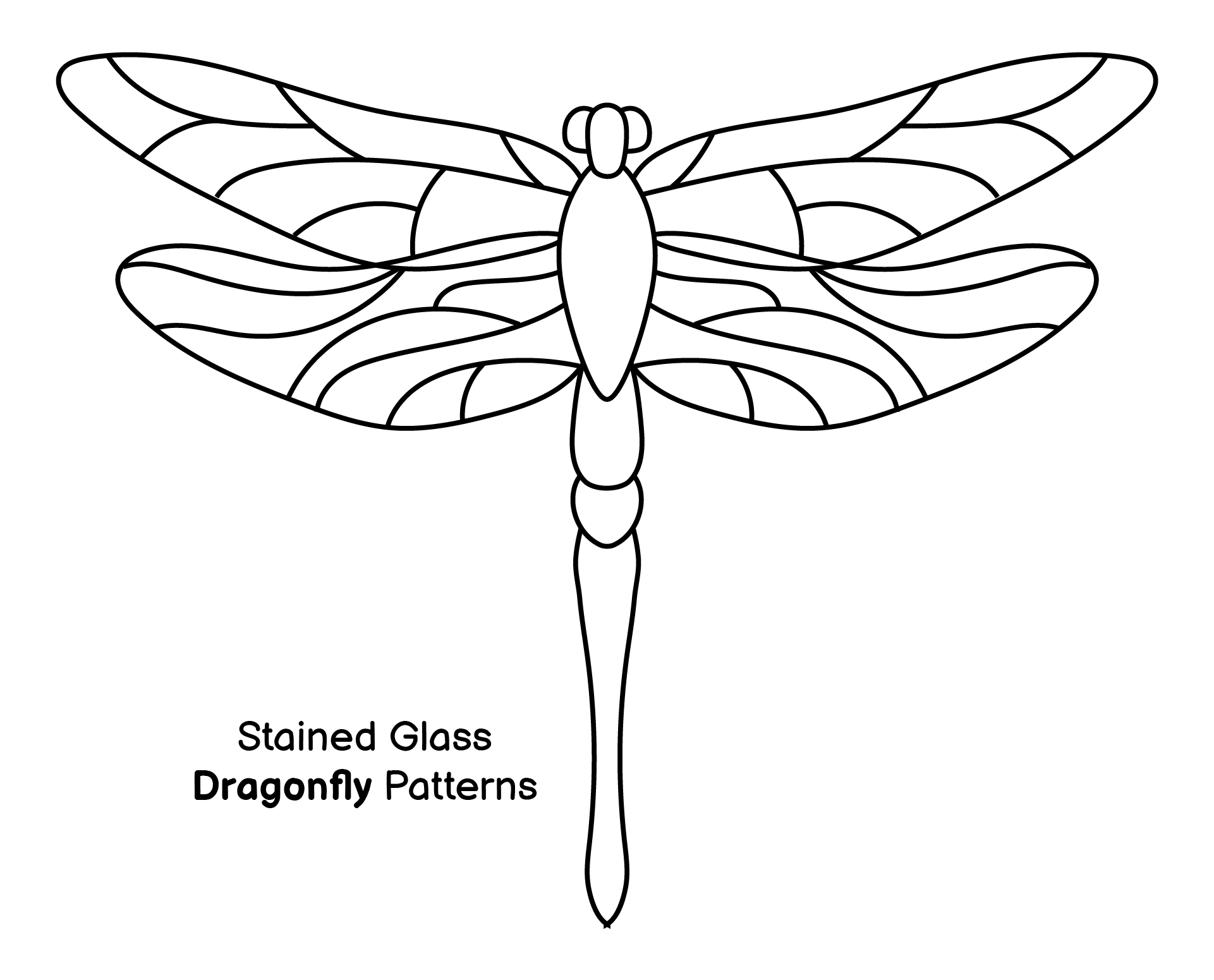 dragonfly template printable