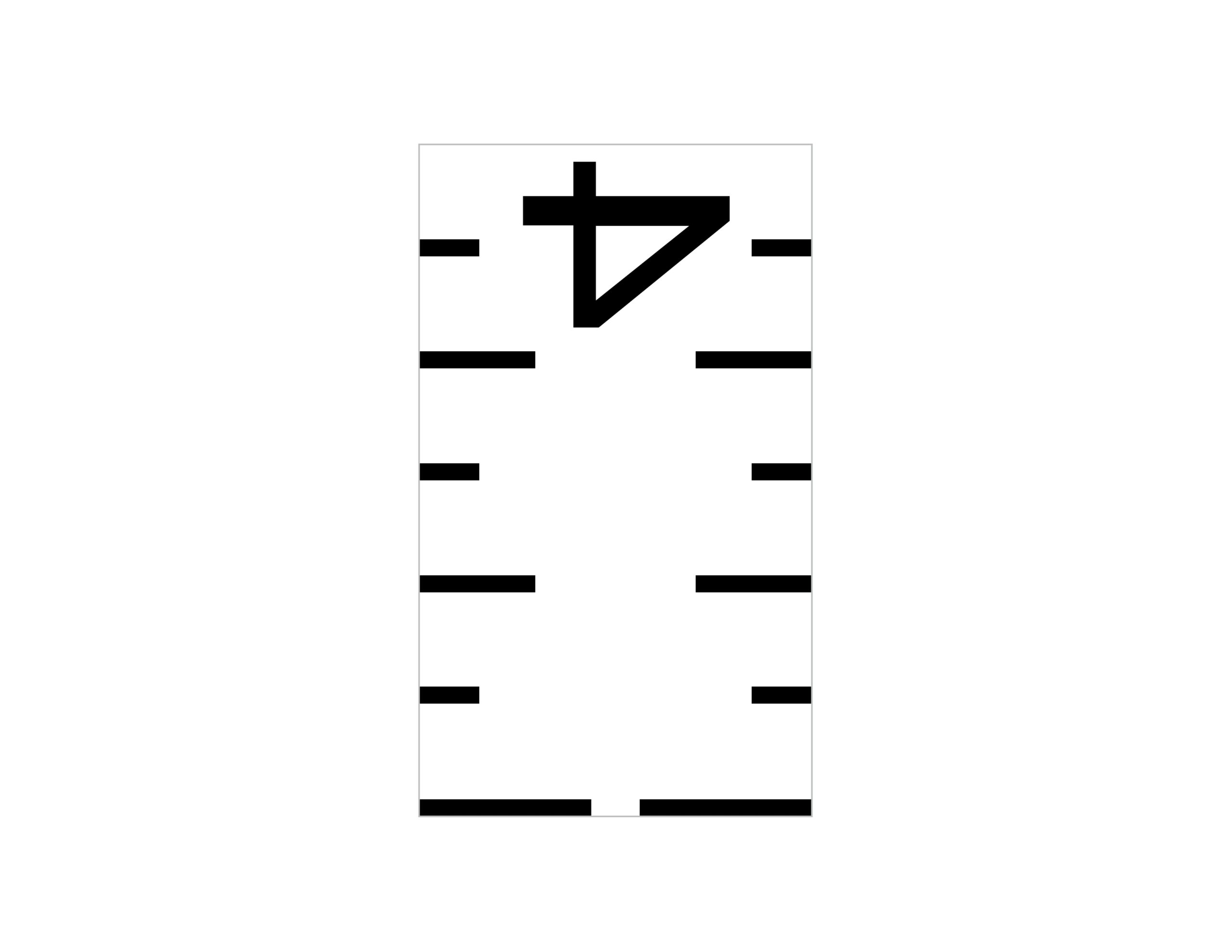 Easy DIY Ruler Growth Chart House Mix