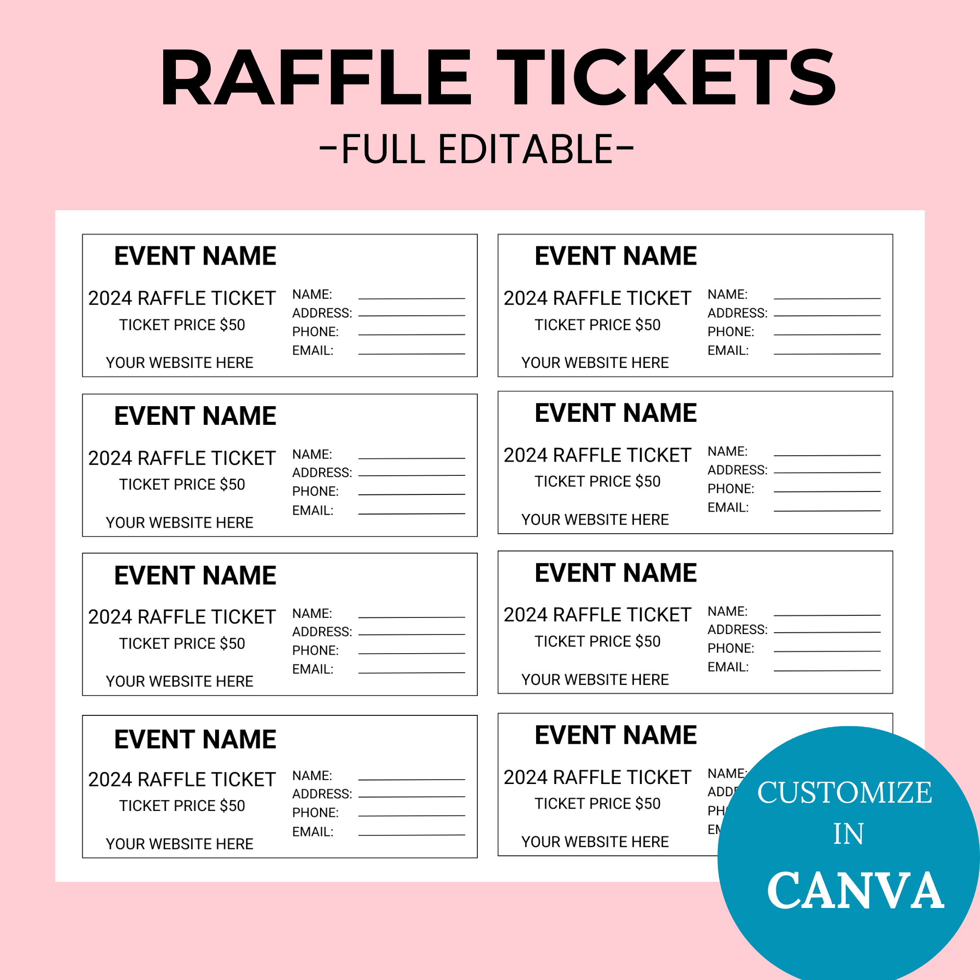 printable raffle tickets pdf