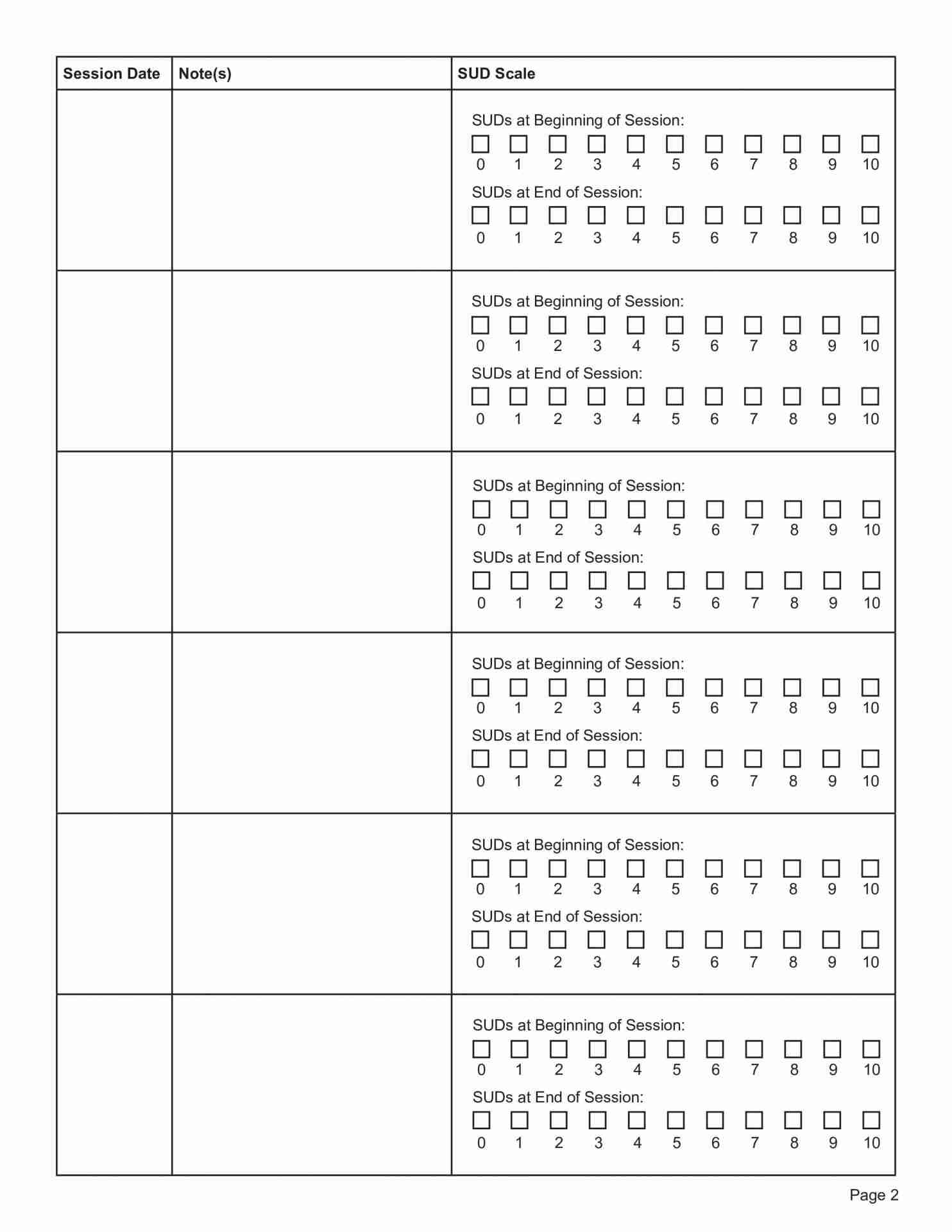 printable suds scale pdf