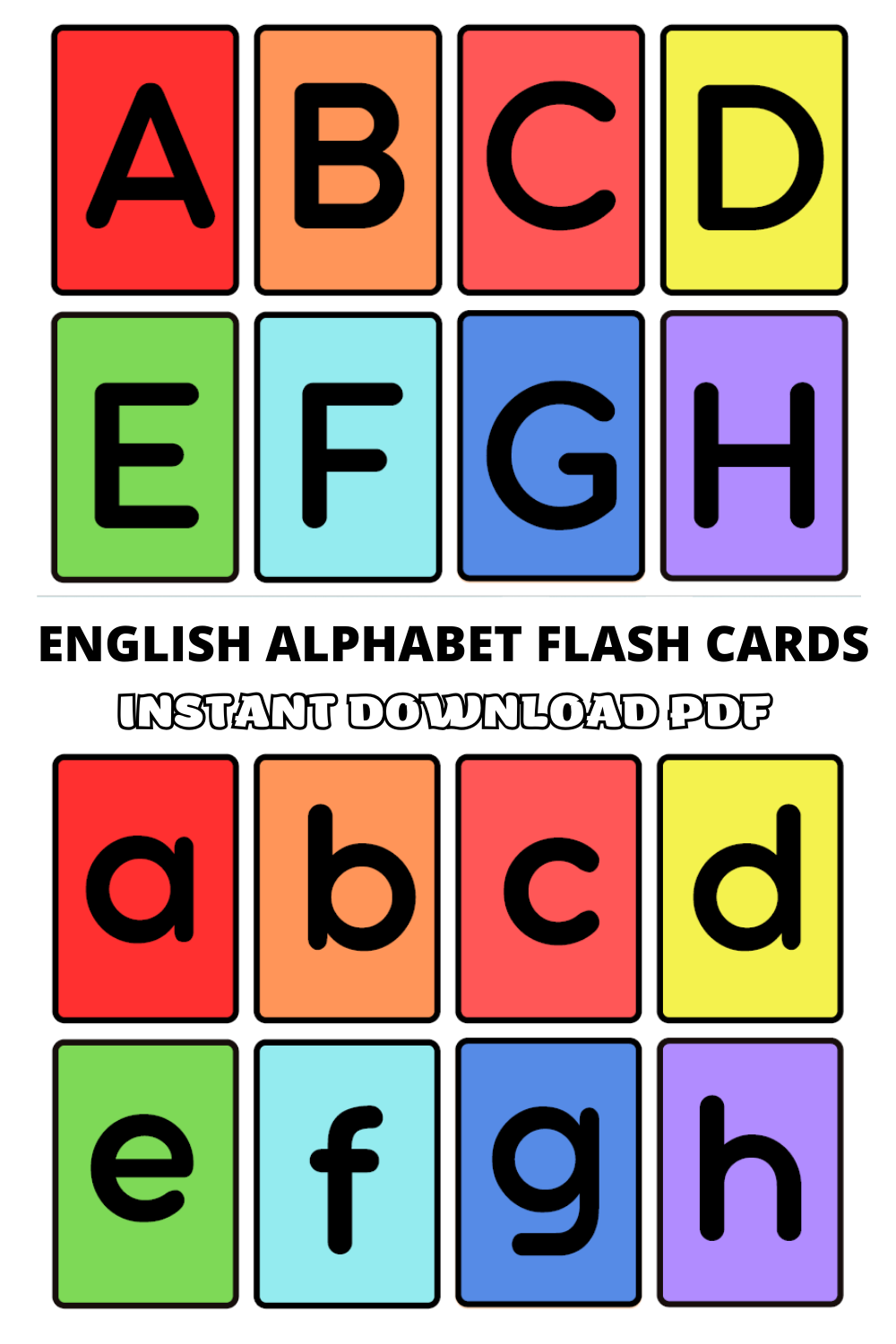 printable alphabet flash cards pdf