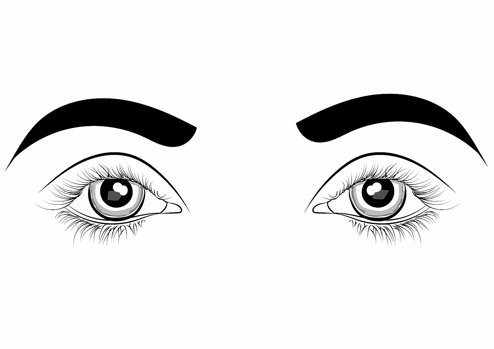 coloring pages of eyes