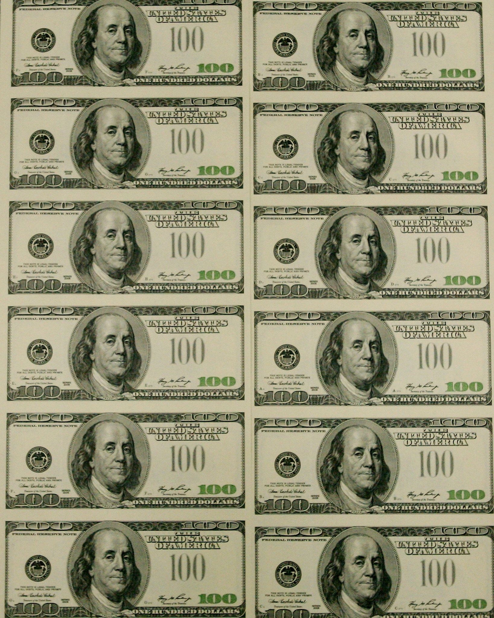 Fake Money Sheets 10 Free PDF Printables Printablee