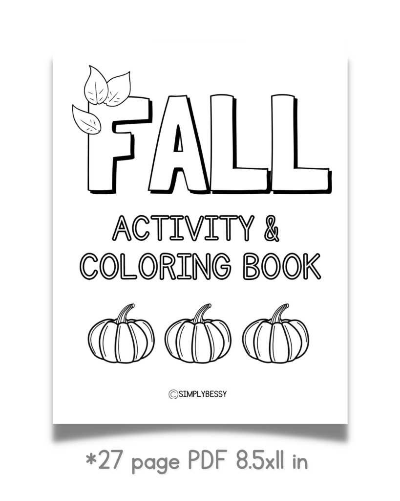 free printable activity books pdf