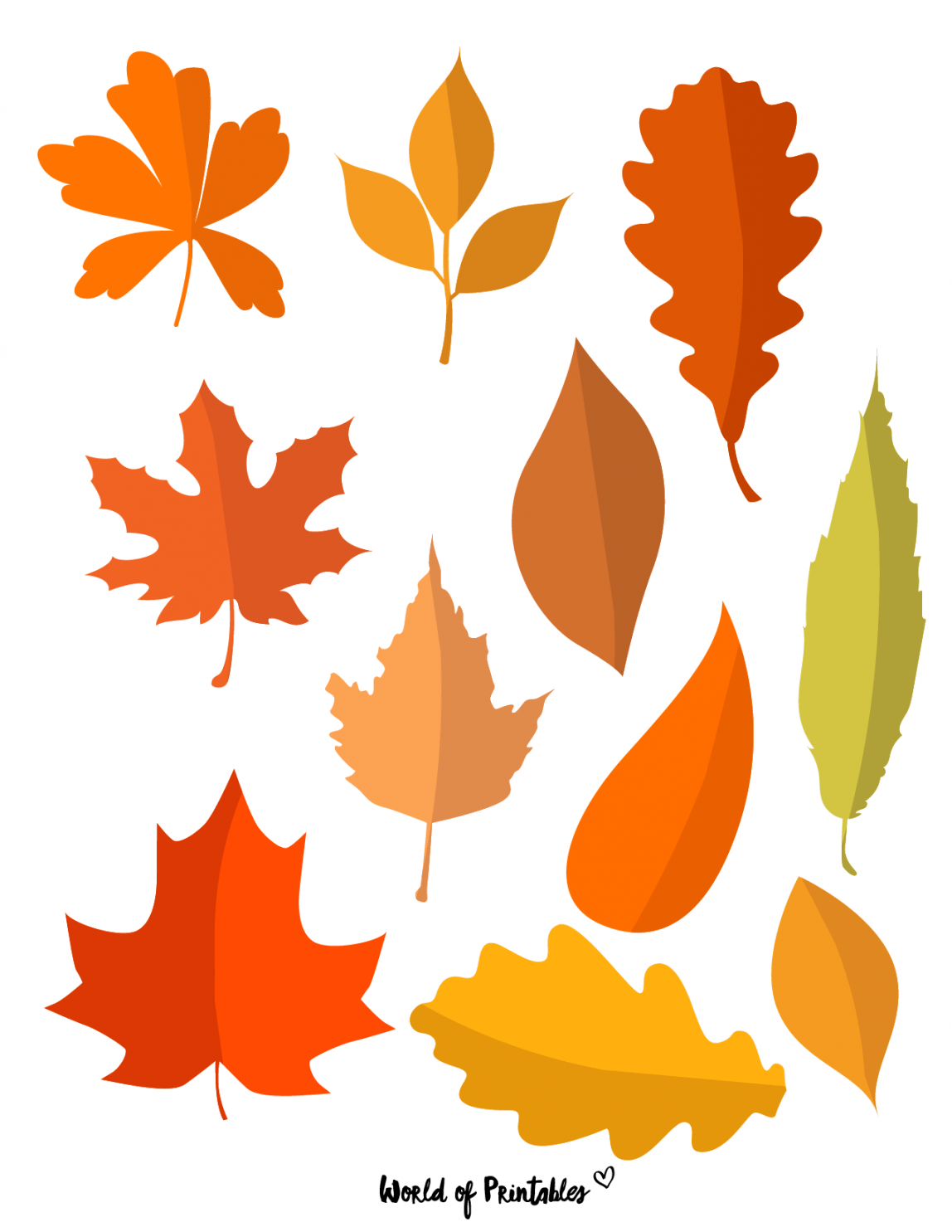 fall templates printable