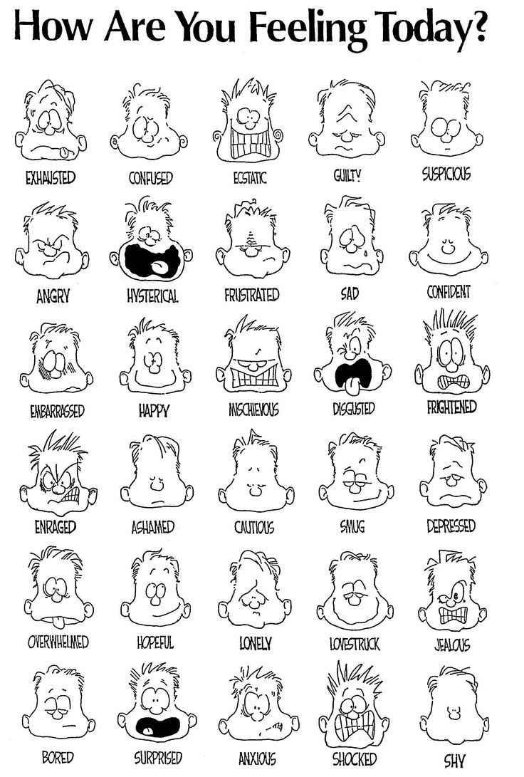 printable feelings faces pdf