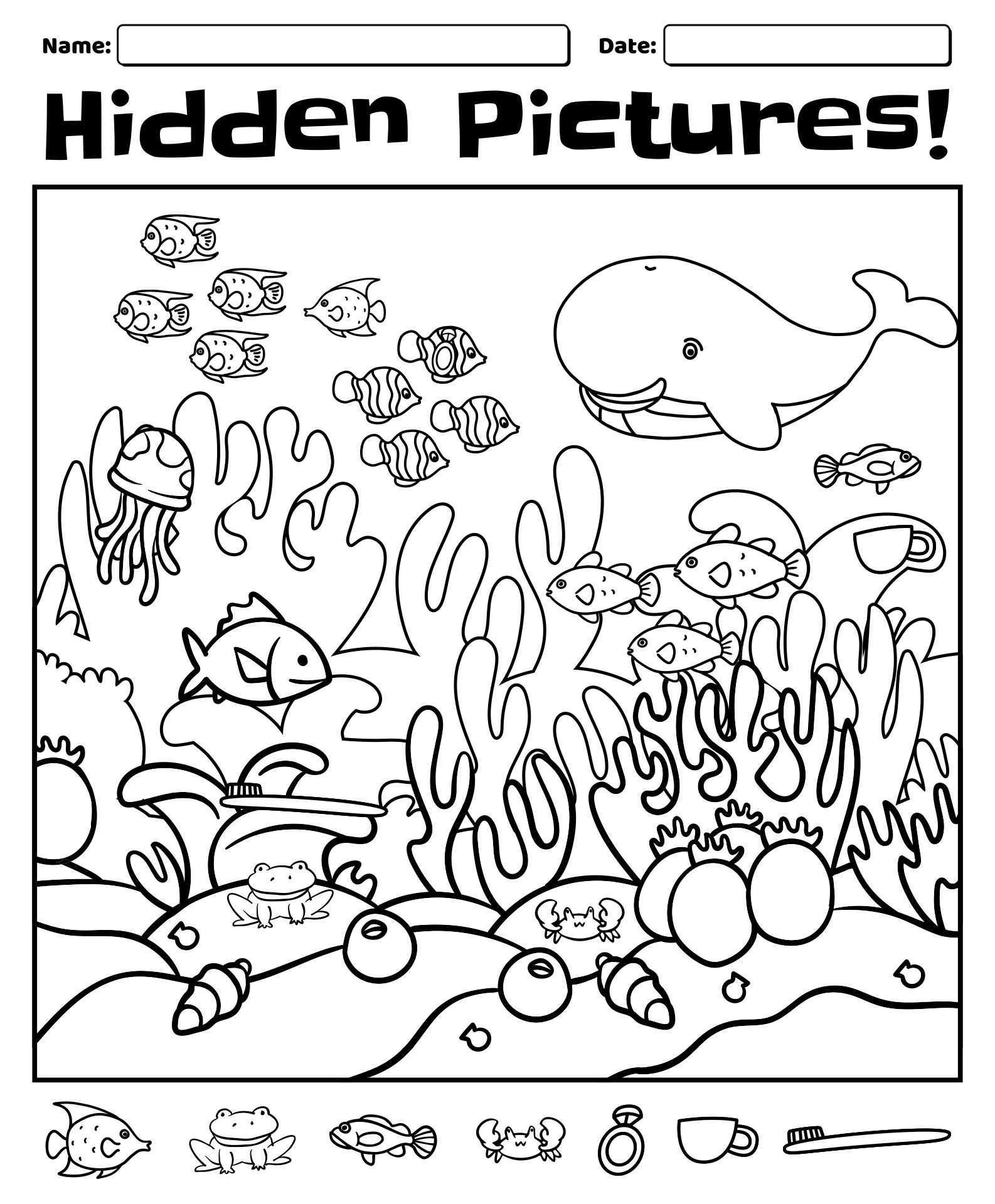 find the hidden objects printable pdf