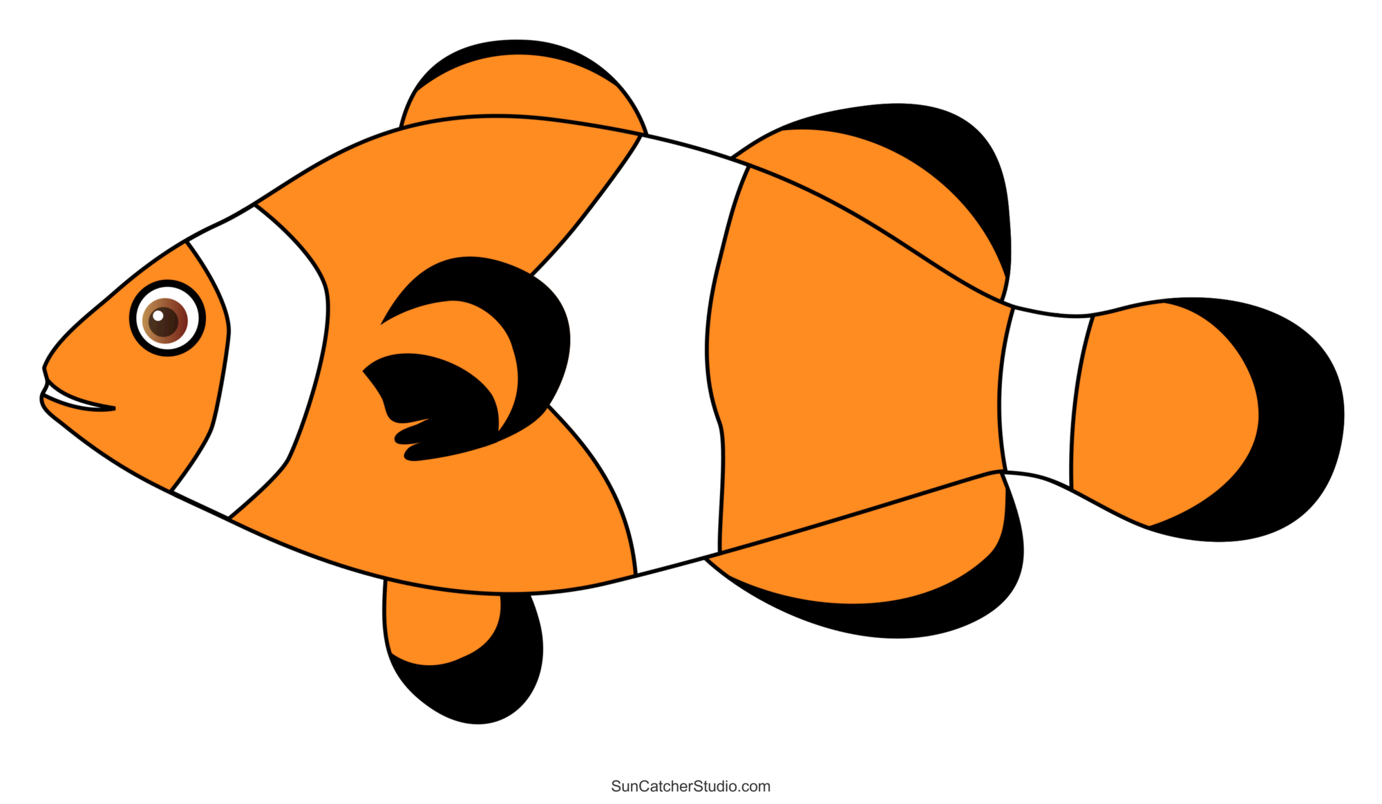 Fish Patterns And Marine Templates Printable Stencils Free Printables Lettering SVG Files Tools Apps