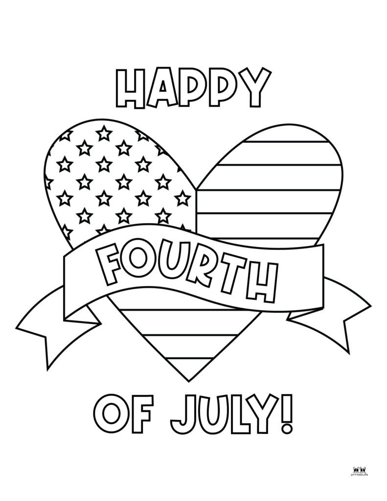 july 4 coloring pages