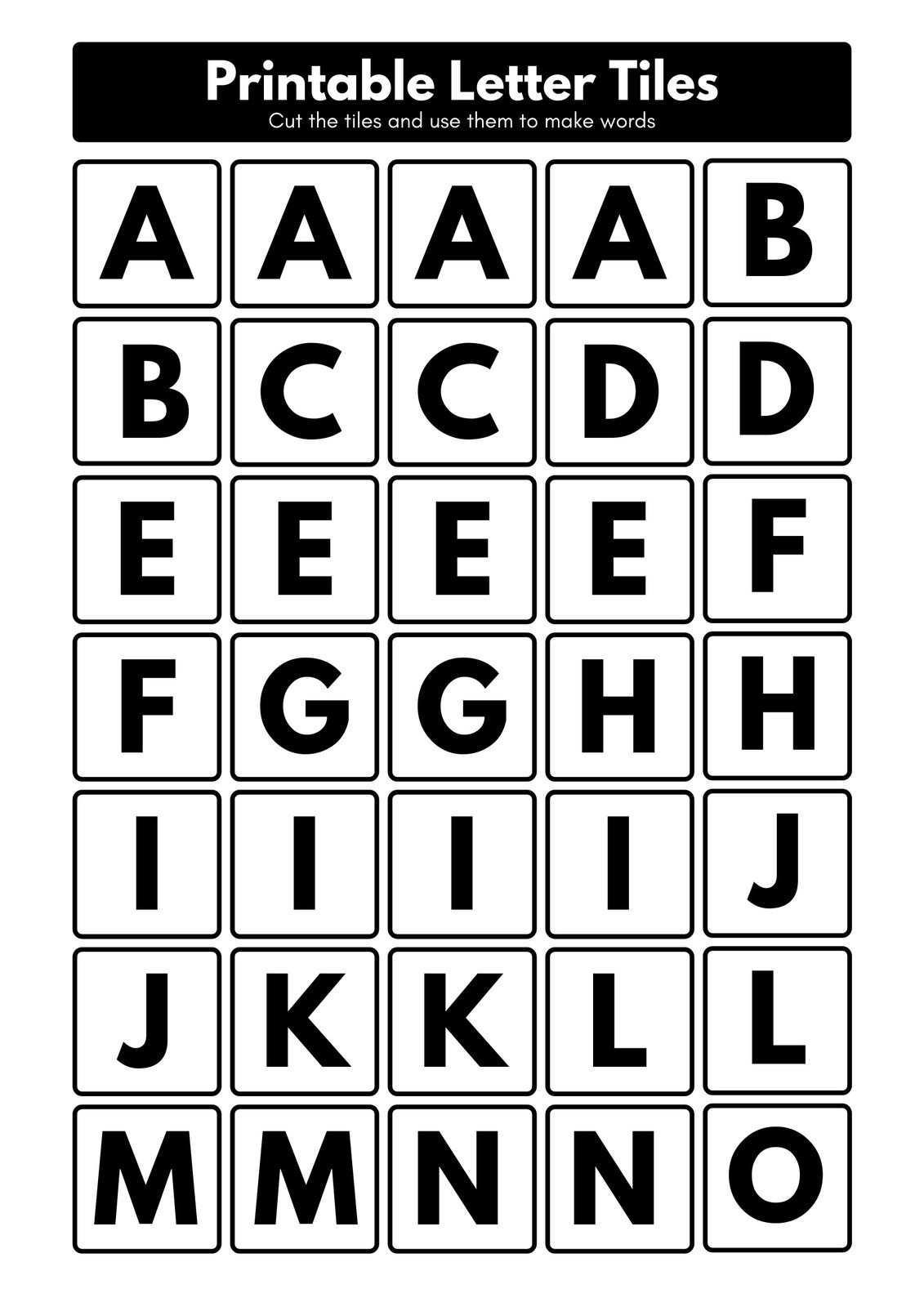 free printable alphabet letters pdf
