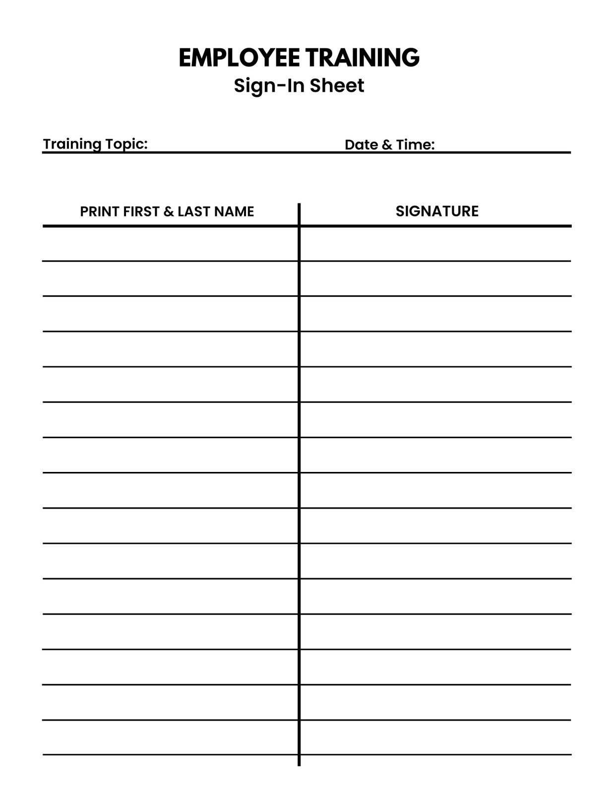 printable sign up sheet pdf