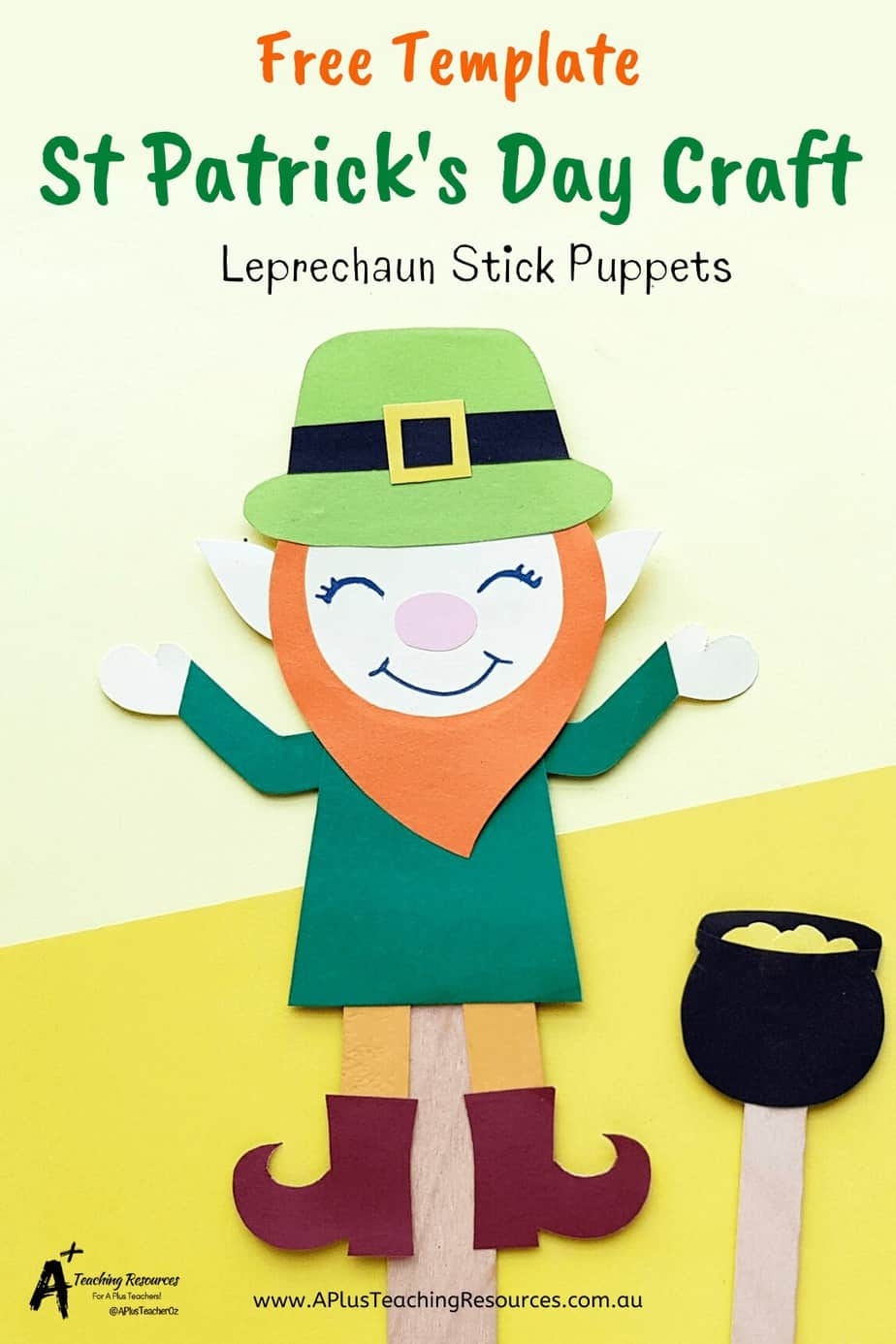 leprechaun printable template