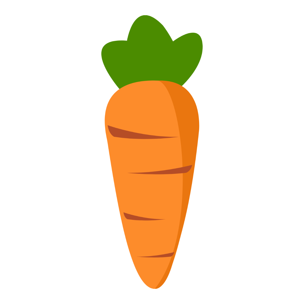 printable carrot template