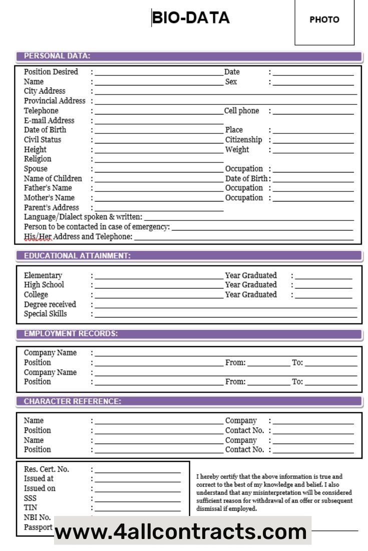 Free Contract Letter Templates For Every Need 4allcontracts om