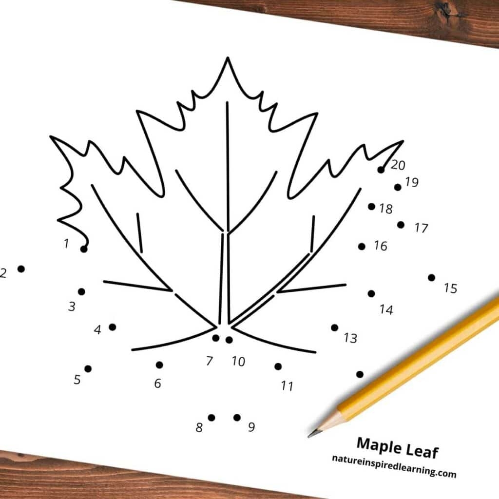 connect dots printable