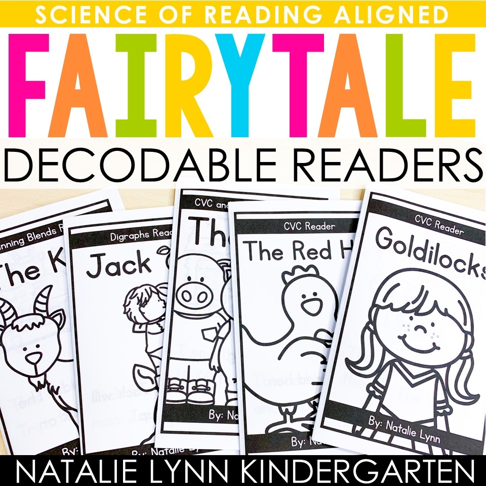 Free Fairytale And Fable Decodable Readers