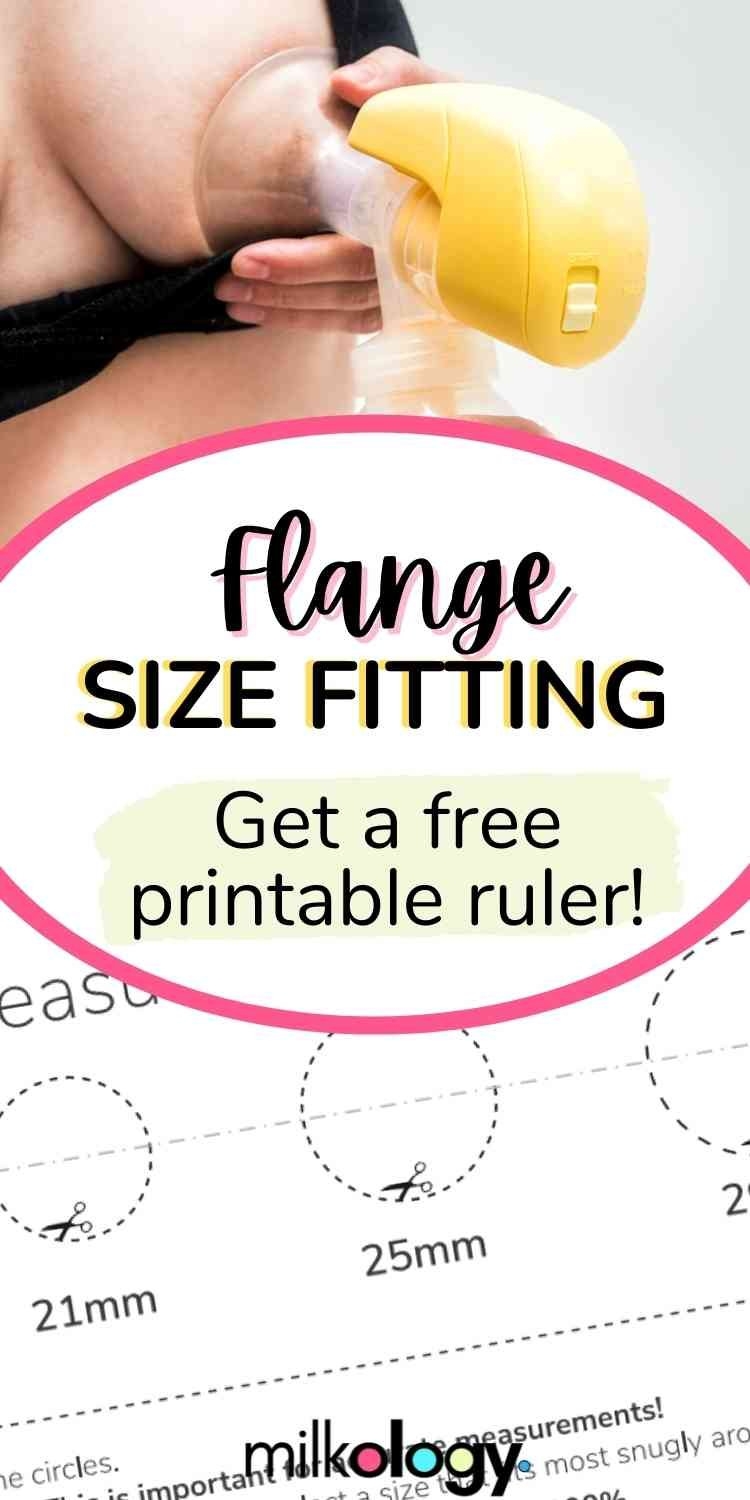 Free Flange Size Ruler Free Printable Milkology 
