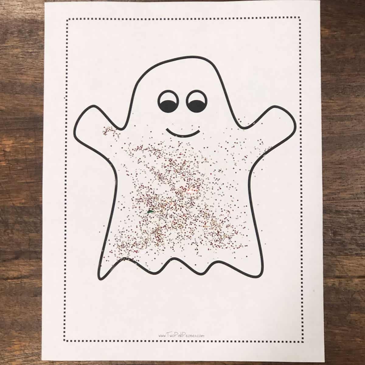 ghost template printable