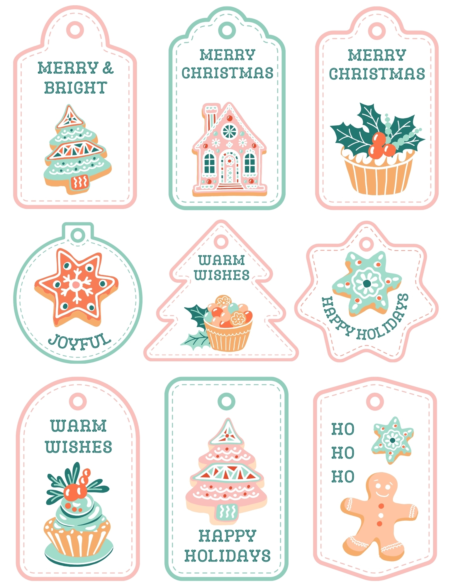 free printable gift tags pdf