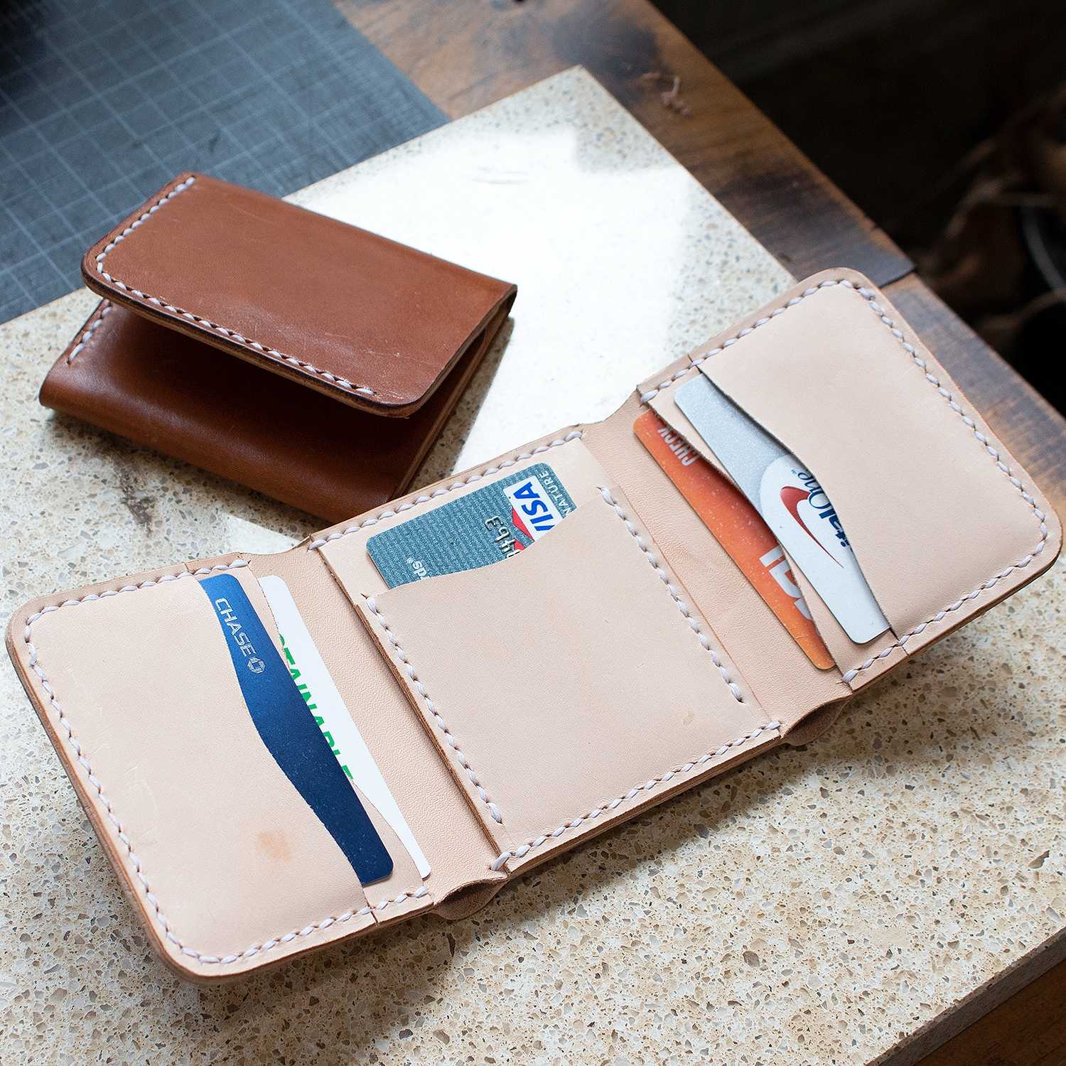 printable leather wallet pattern pdf free