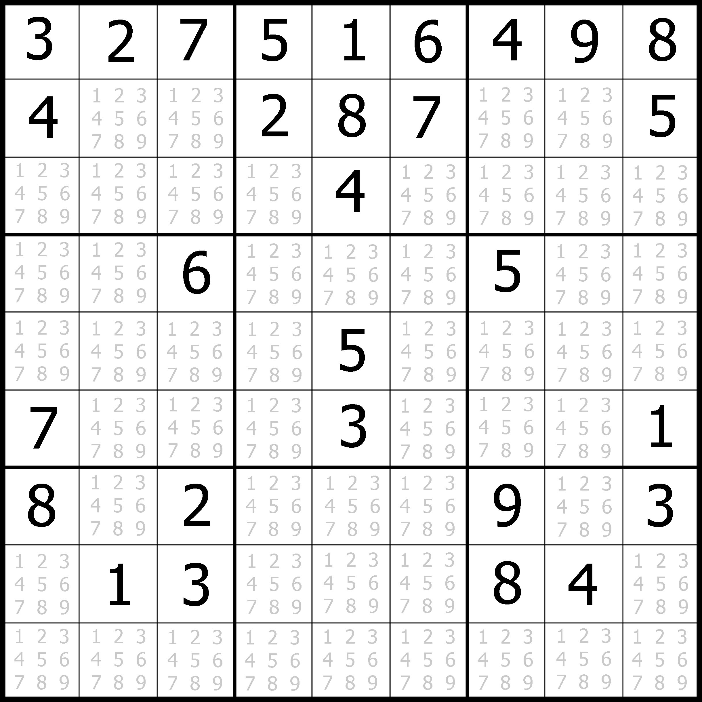 medium sudoku printable pdf