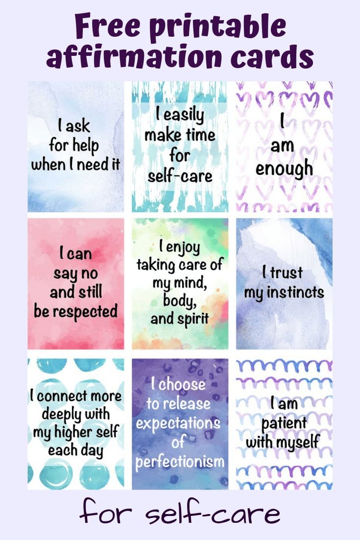 free printable affirmation cards pdf