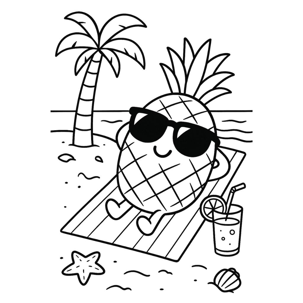 beach printable coloring pages beach printable coloring pages