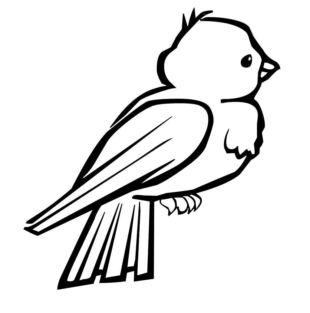 free bird template printables
