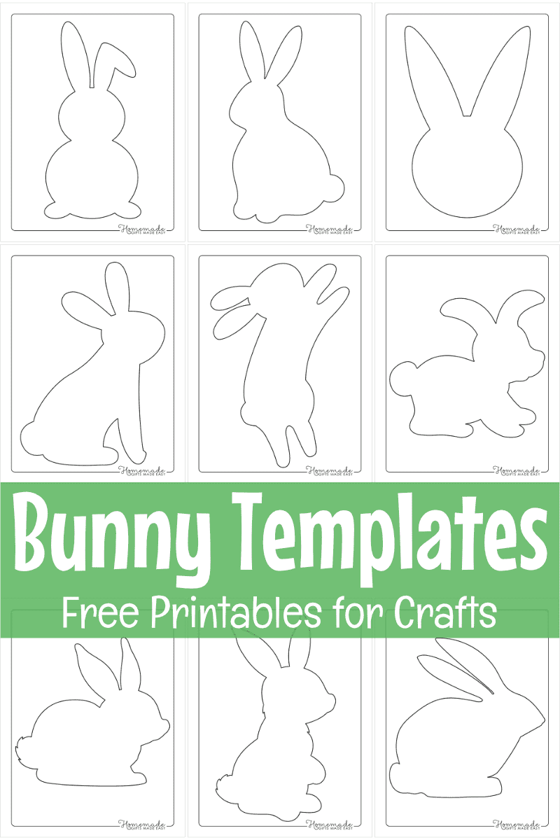 printable bunny templates