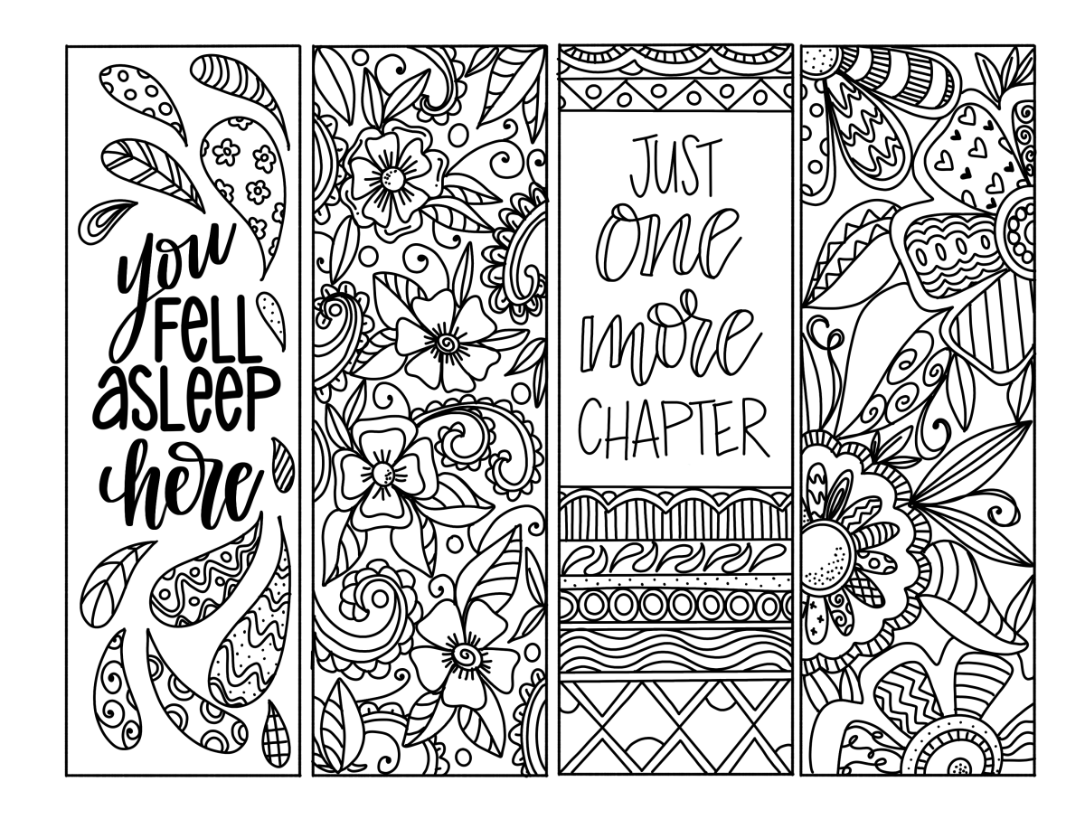 free printable bookmarks pdf