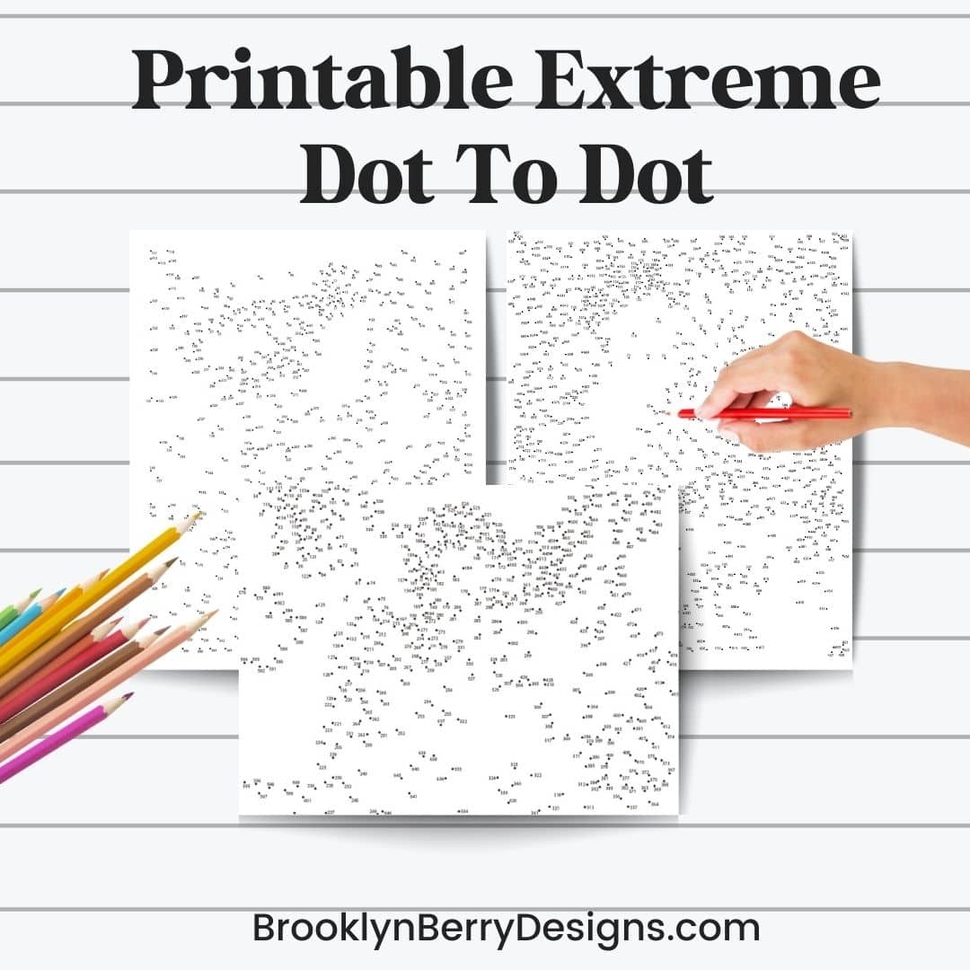 extreme dot to dot printables free