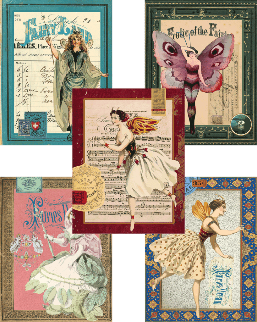 Free Printable Fairy Journal Pages For Junk Journals Or Mixed Media Artsy Fartsy Life