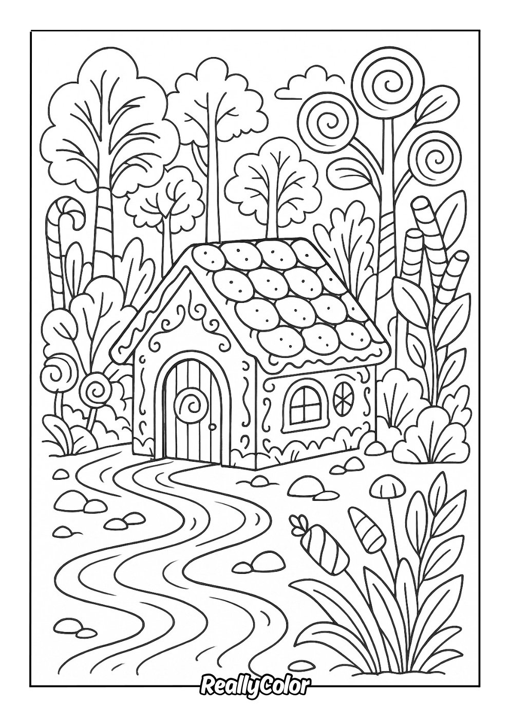 printable house coloring pages
