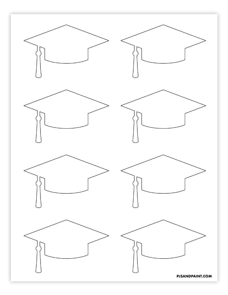 Free Printable Graduation Cap Template